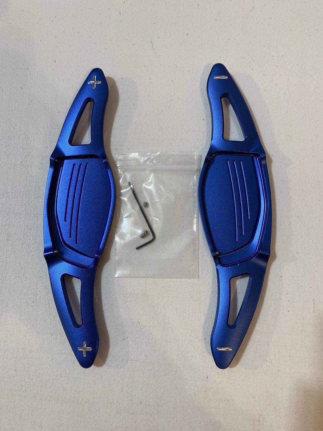 CNC Audi DSG Shifter Paddle Extensions - 17 R8 V10+ RS3 TTRS RS5 StickerFab