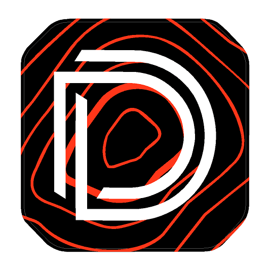 Diode Dynamics SSC1 Cover Topo Overlays - Universal StickerFab