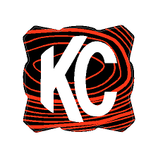 KC HiLITES Flex Era 1 Cover Topo Overlays - Universal StickerFab