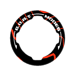 Topo GOAT Mode Overlays (Printed Series) - 2021+ Bronco StickerFab