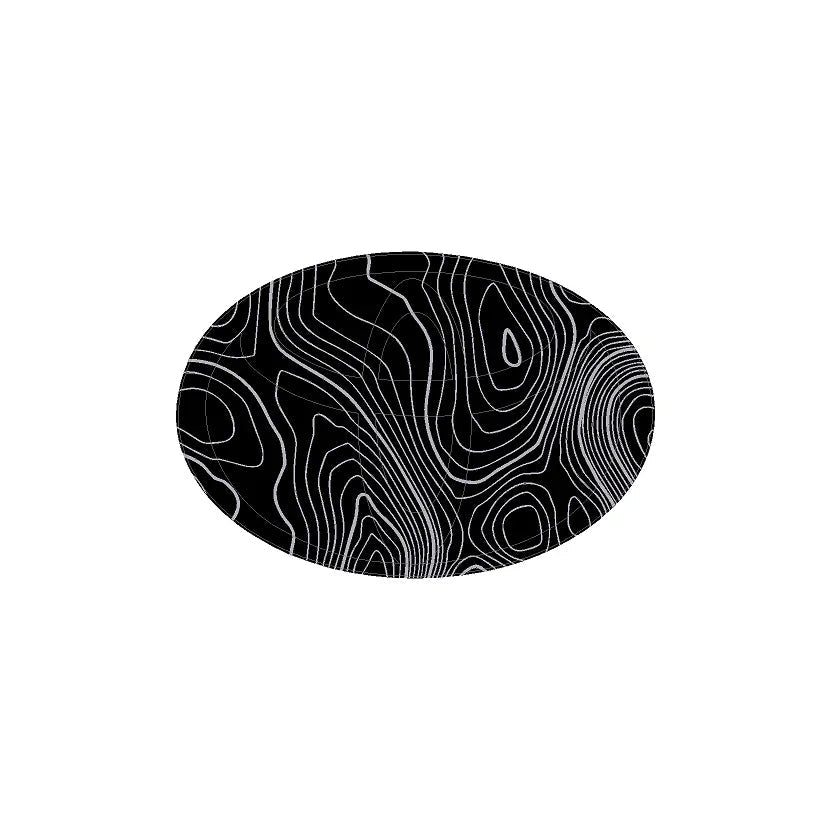Front OEM Cover Topographic Overlays - *2024+ Tacoma / *2025+ 4Runner StickerFab