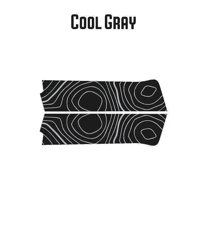 Topographic Outer Hood Trim Overlay (Top) - 2024+ Land Cruiser StickerFab