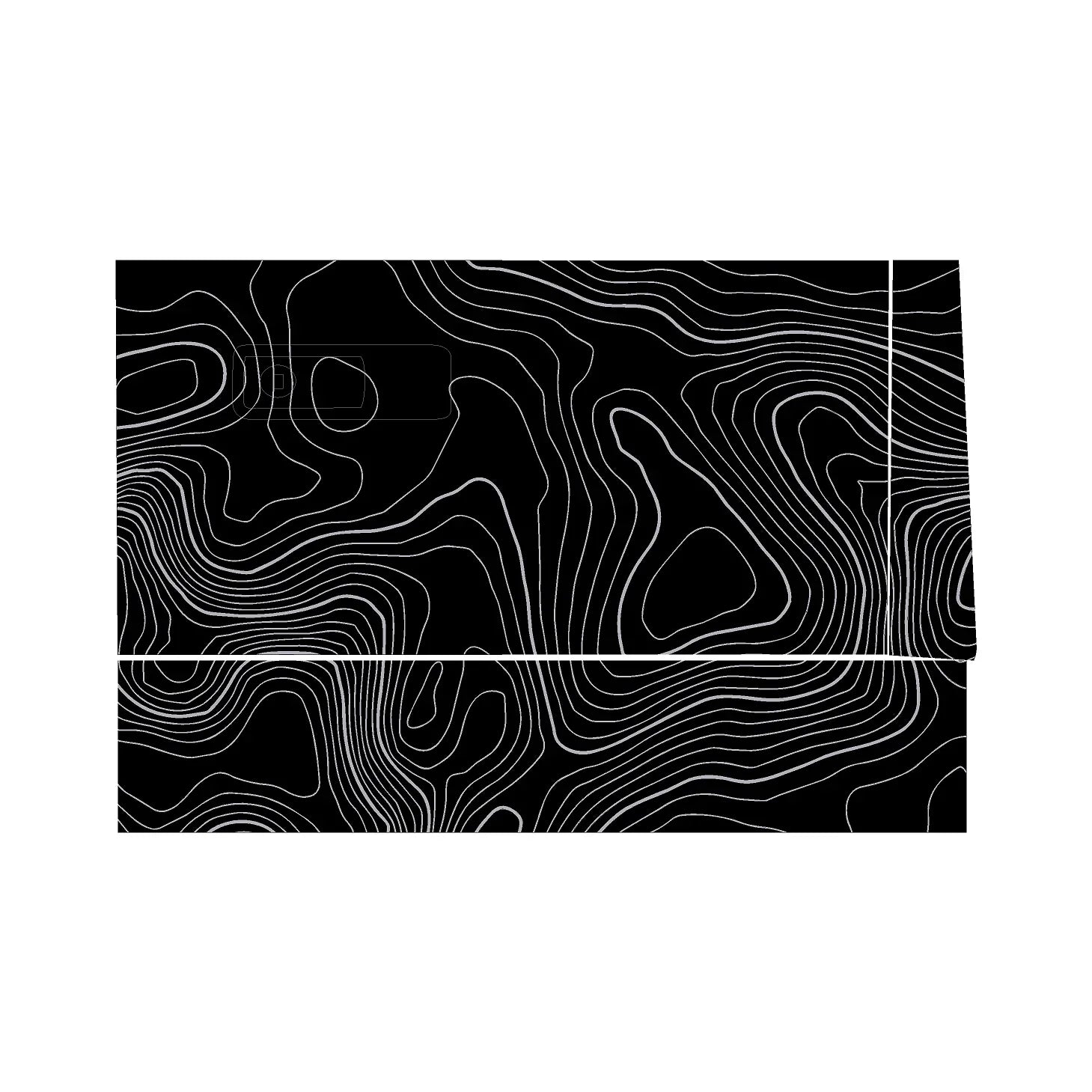 Topographic Glovebox Panel Protection - 2024+ Land Cruiser StickerFab