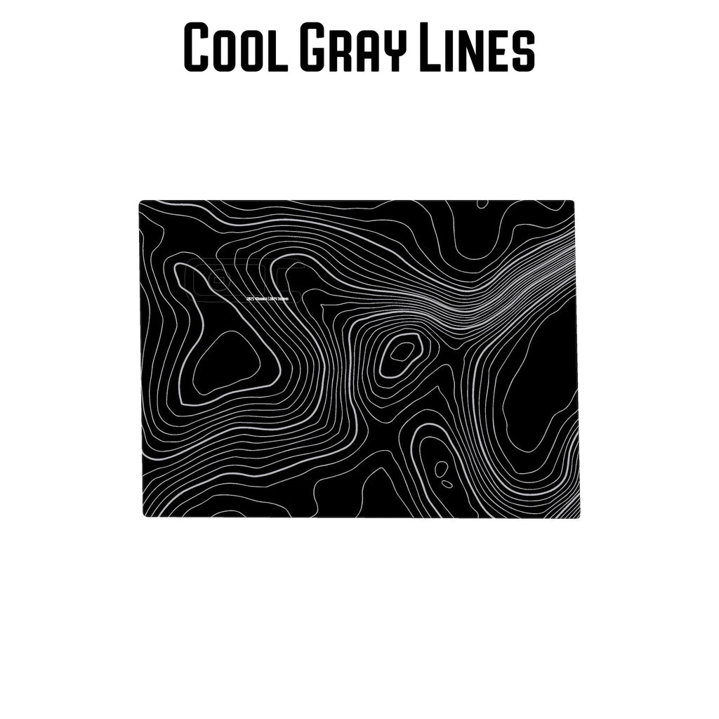 Topographic Map Pillar Overlays - 2024+ Crosstrek StickerFab