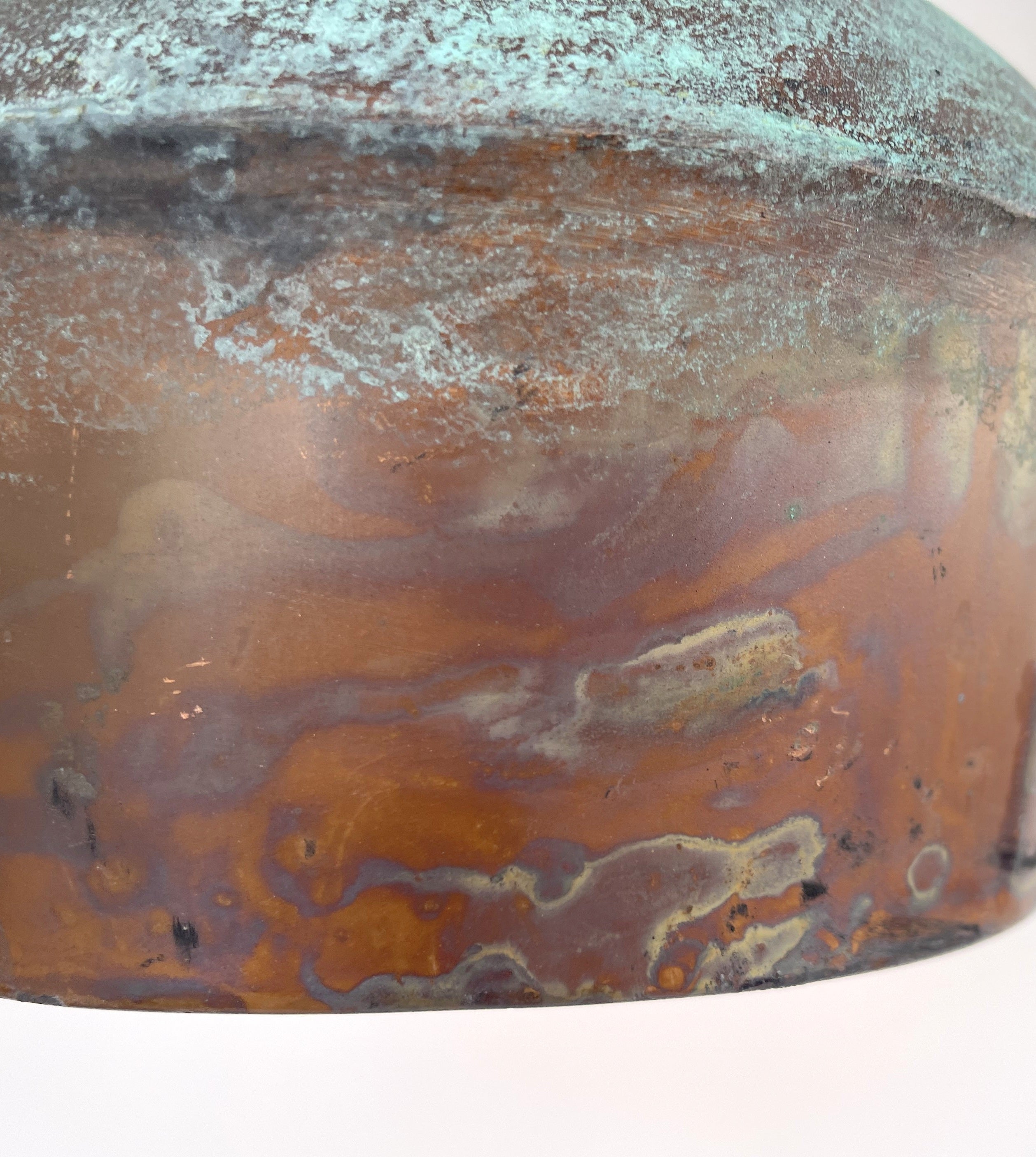 Handcrafted Copper Farmhouse Ceiling Light | 8.5" Flush Mount The Lamp Goods