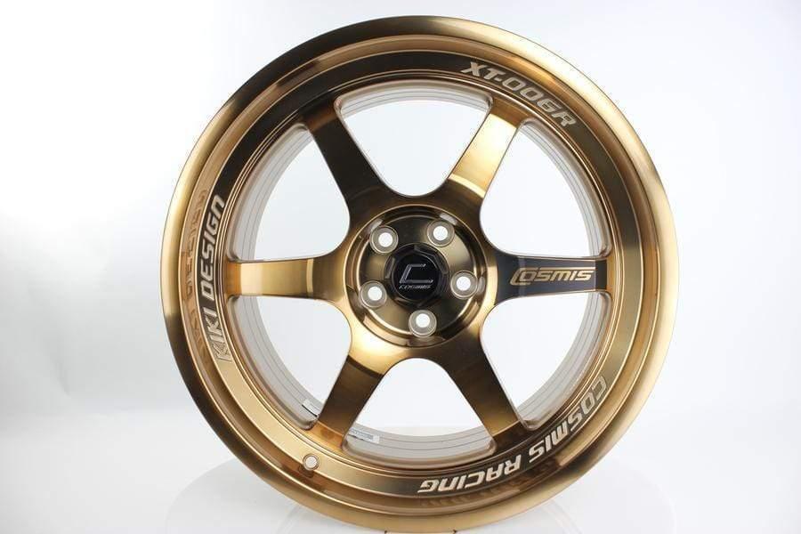 Cosmis Racing XT-006R Wheel Spoke Stickers (5 Pack) - 18X9" Only StickerFab