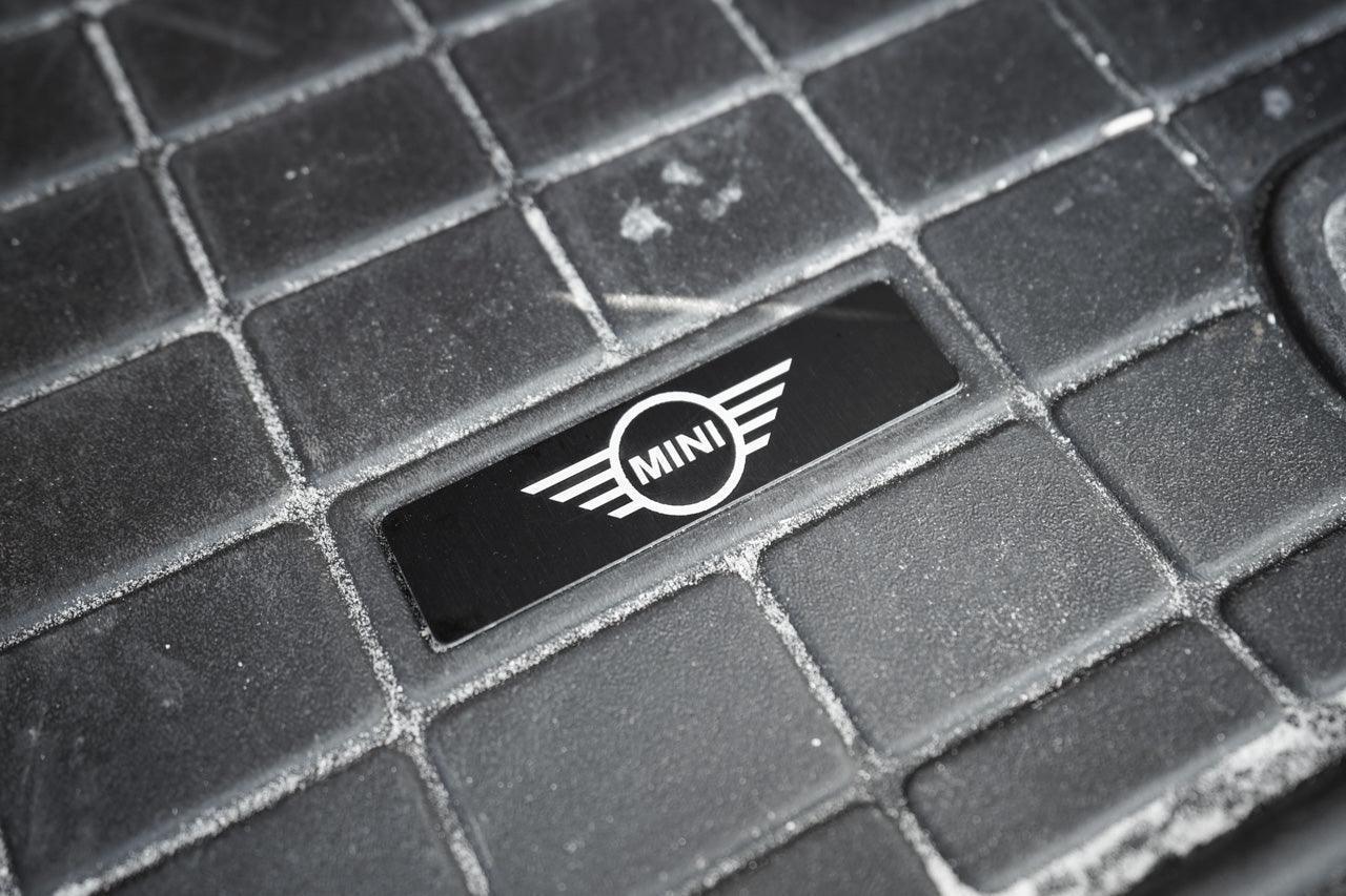 Custom Weathertech Floor Mat Logo (Etched Metal) - Universal StickerFab