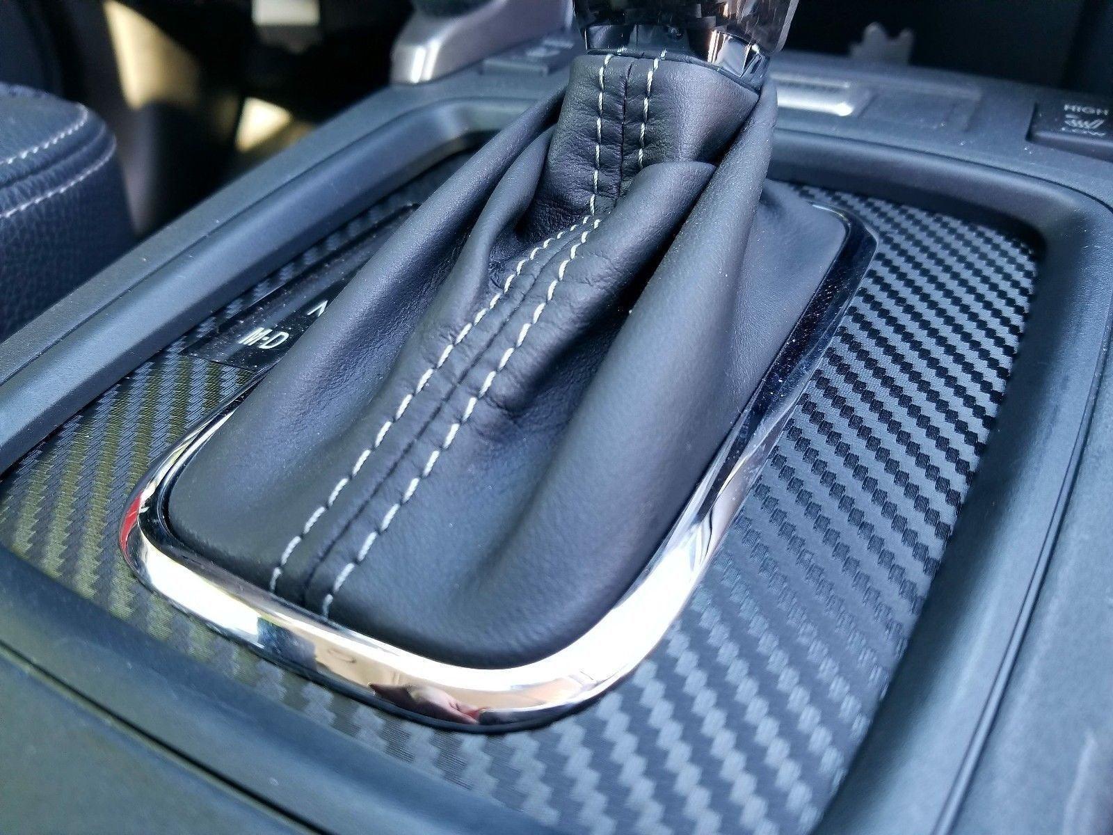 CVT Shifter Overlay (3D Carbon) - 2015-2021 Subaru WRX / 2014-2017 Forester / 2013-2017 Crosstrek XV StickerFab