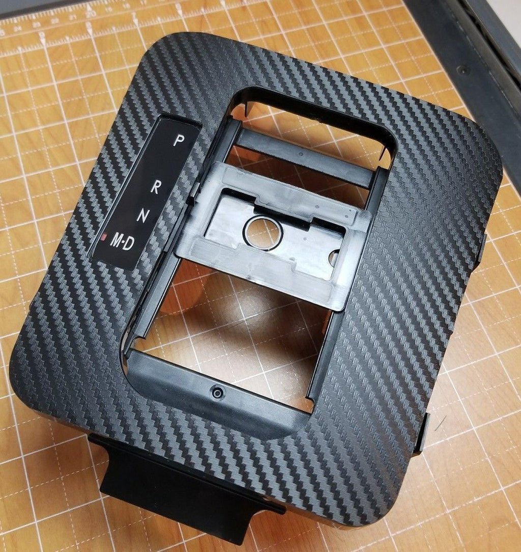 CVT Shifter Overlay (3D Carbon) - 2015-2021 Subaru WRX / 2014-2017 Forester / 2013-2017 Crosstrek XV StickerFab