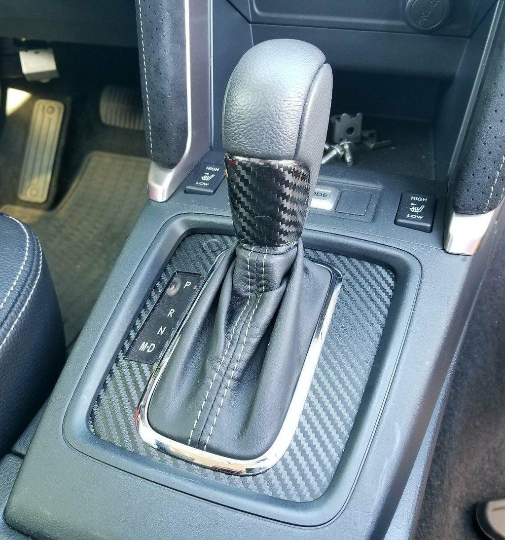 CVT Shifter Overlay (3D Carbon) - 2015-2021 Subaru WRX / 2014-2017 Forester / 2013-2017 Crosstrek XV StickerFab