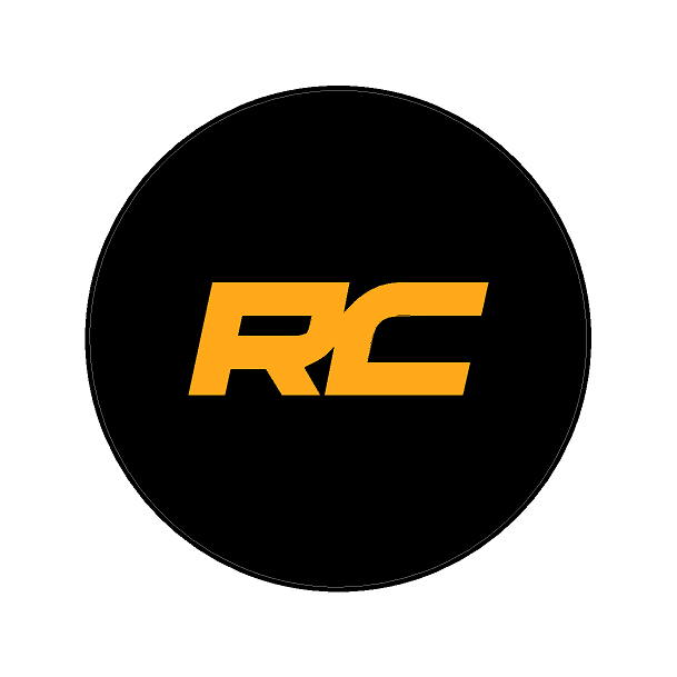 RC 3.5" Black Series Round Cover Overlays - Universal StickerFab