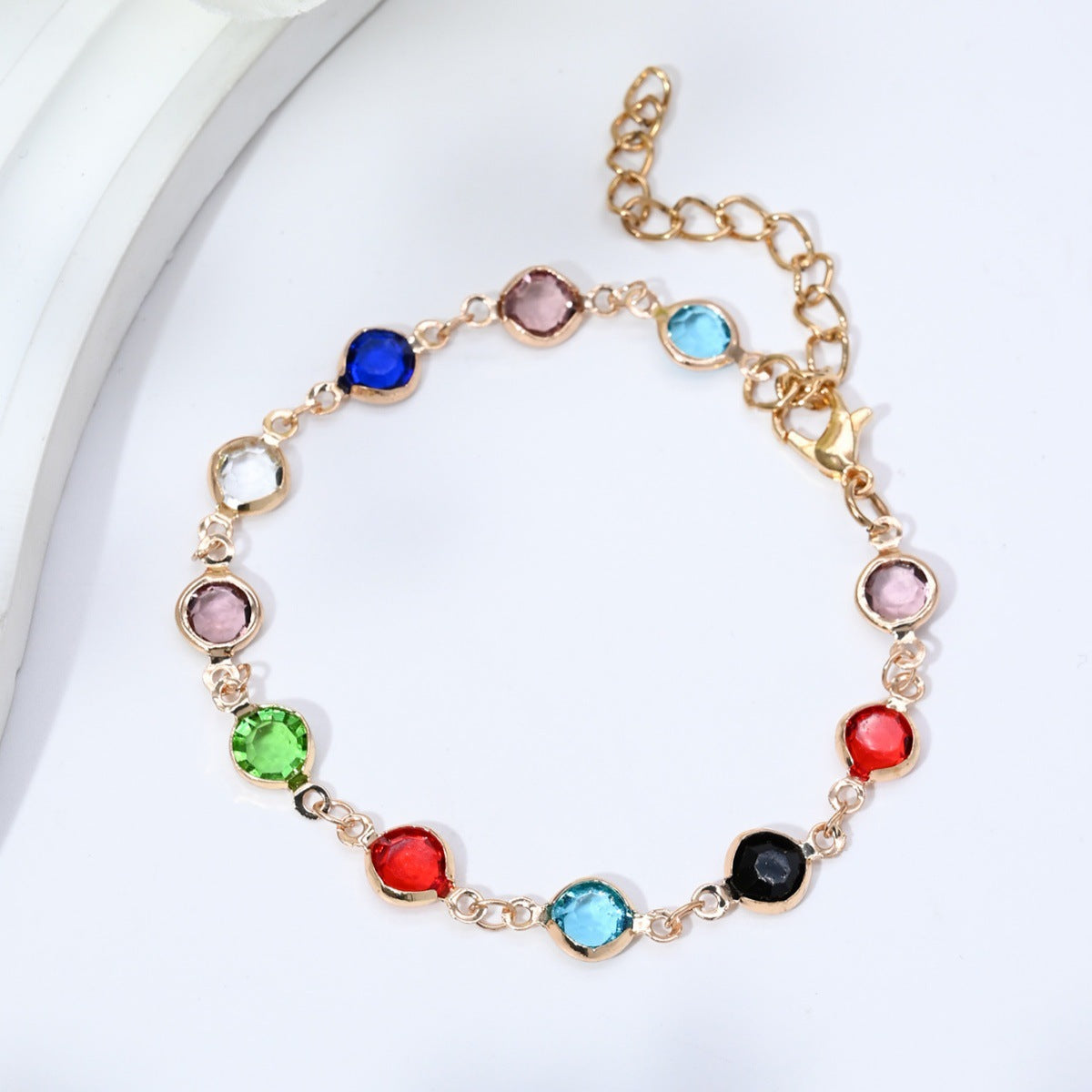 Affectionate Red Diamond Niche Light Luxury All-Match Exquisite Vera Lux