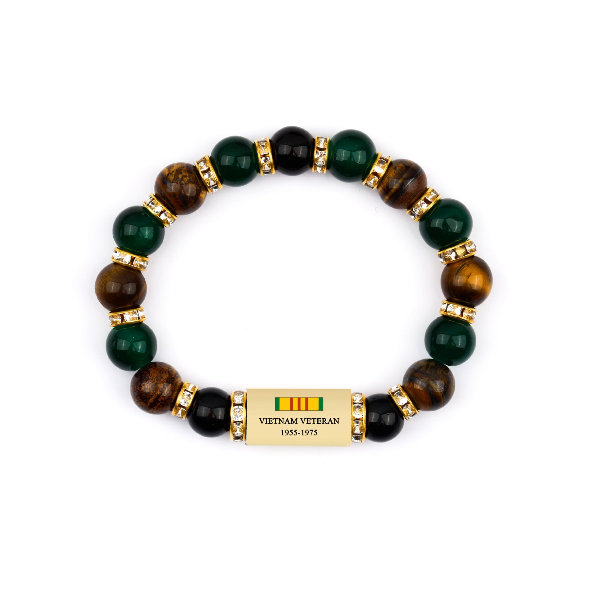 Niche Daily Wear Women Bracelet Alloy Gold White Chalcedony Cross Ornament Vera Lux