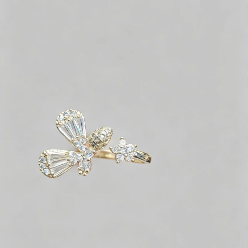 Fashionable Instagram-style Zircon Ring For Women Vera Lux