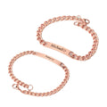 European And American Jewelry Couple Bracelet Titanium Steel Vera Lux