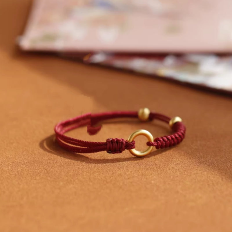 Summer Color Ornament Gallery Original Tossing Beads Finished Red String Handmade Hand Chain Vera Lux