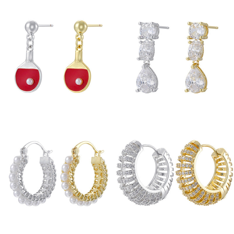 French-style Light-luxury Teardrop Earrings For Women Vera Lux