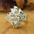 Horse Eye Shaped Zircon Ring For Women Vera Lux