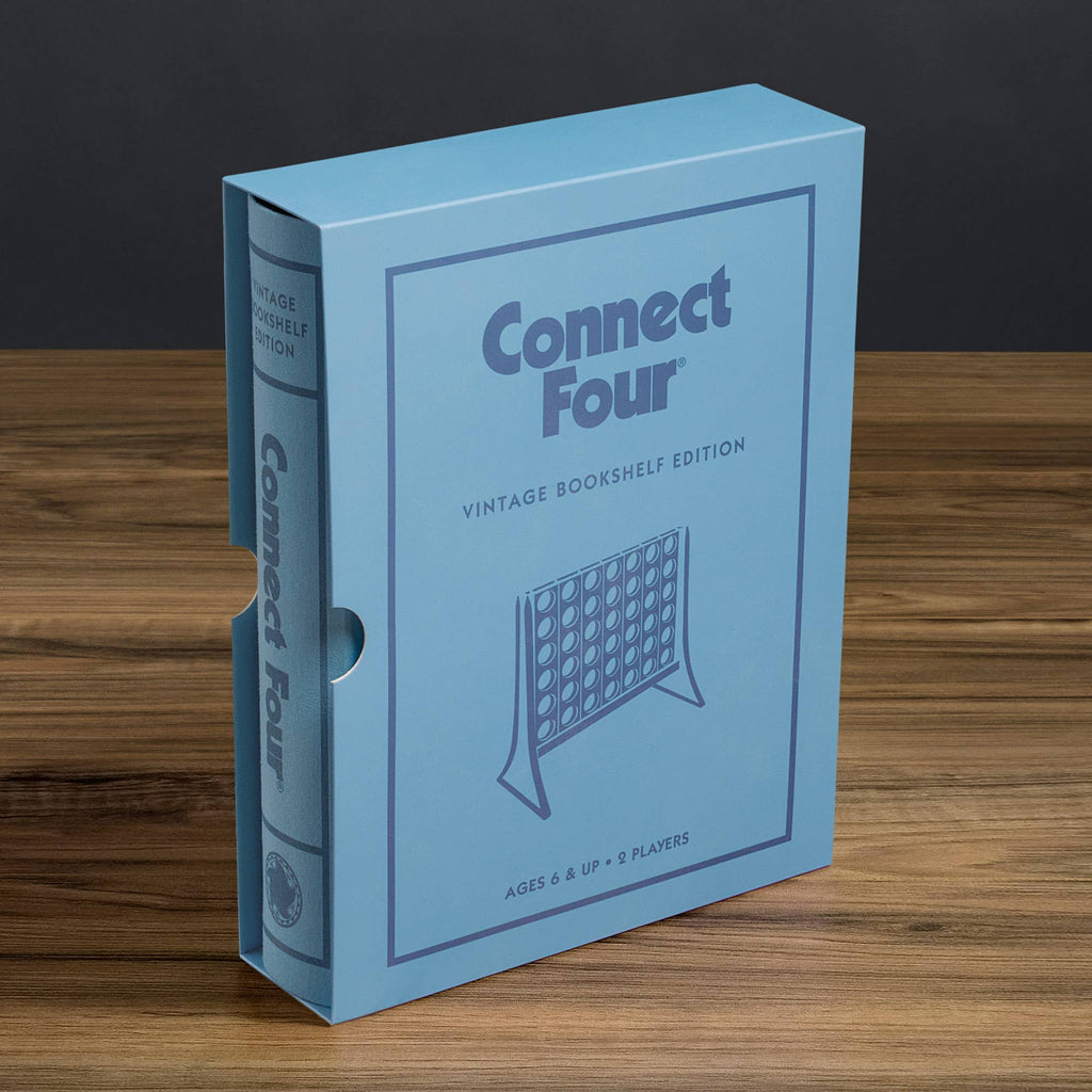 Connect 4 - Vintage Bookshelf Edition Bards & Cards