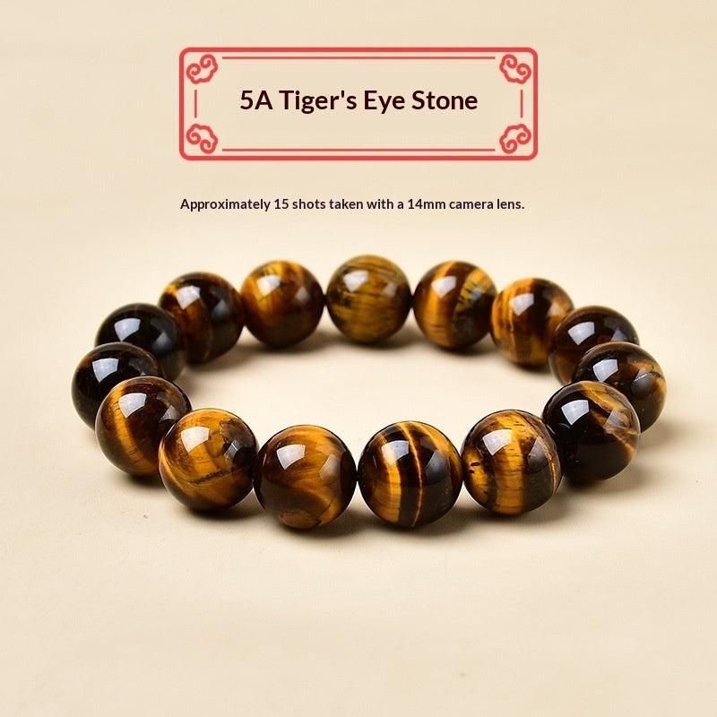 Natural Tiger Eye Stone Bracelet Vera Lux