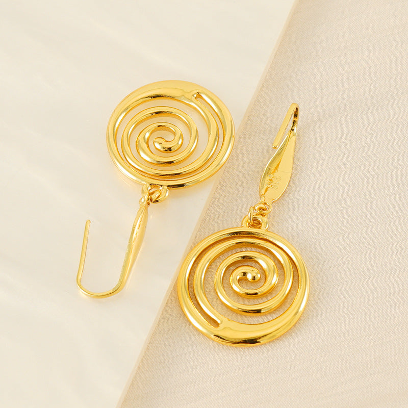 Niche Mosquito Coil Holder Stainless Steel Earrings Vera Lux