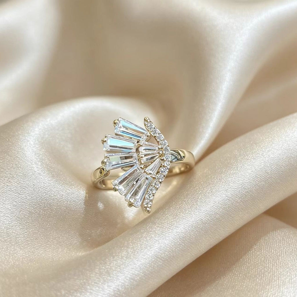 Personalized Zircon Womens Ring Vera Lux