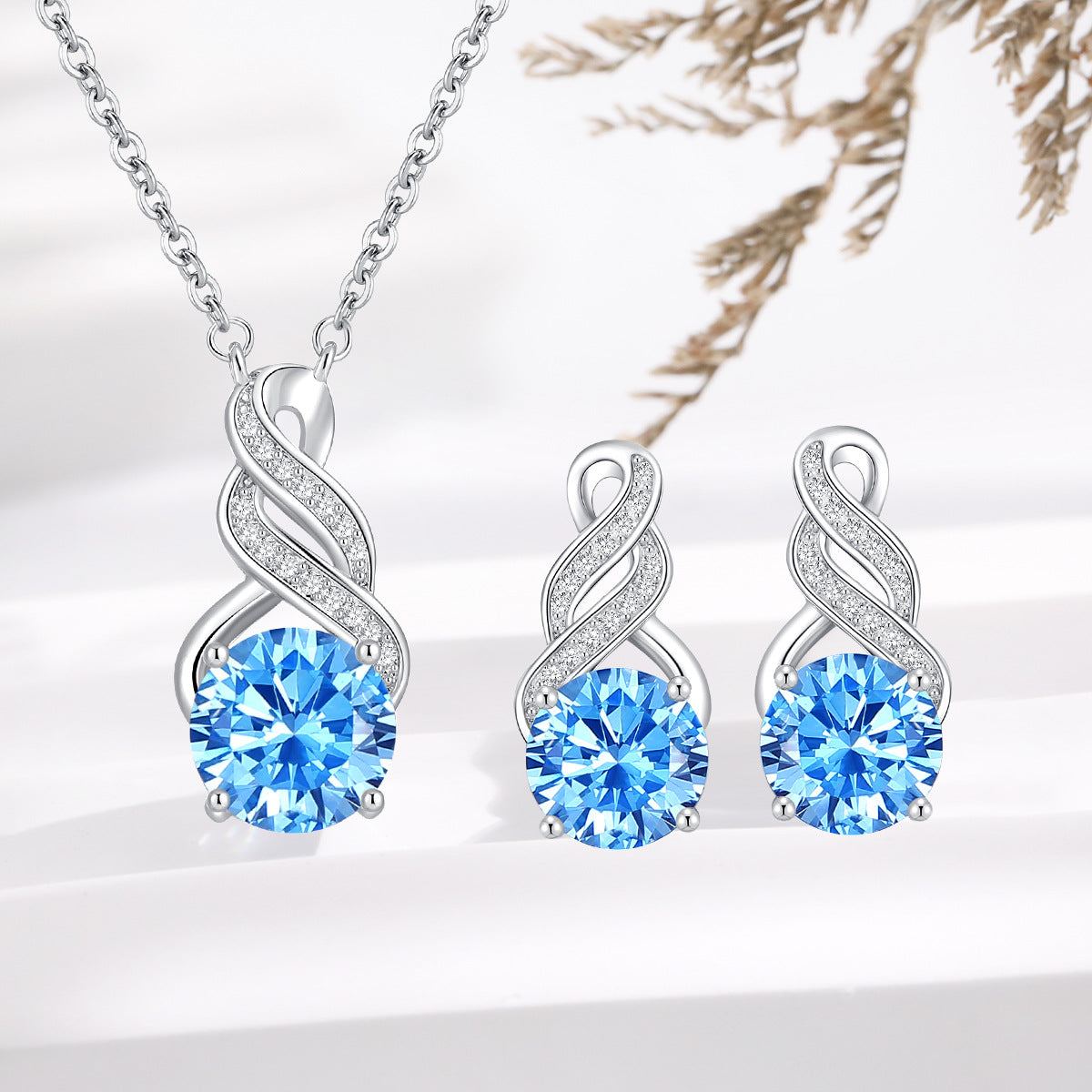 Cross Moissanite Earrings For Women Vera Lux
