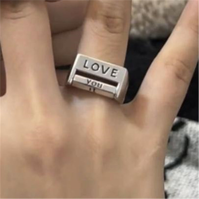 Nti Everything Rotatable Ring, Adjustable Mood Band For Couples Vera Lux