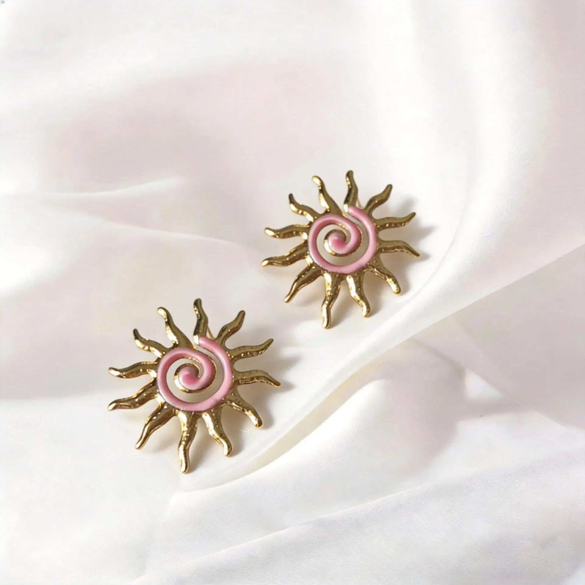 Stainless Steel Oil-dripping Women's Earrings Vera Lux
