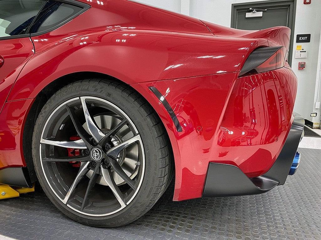 Dark Smoke Sidemarker Overlays - 2020+ Supra StickerFab
