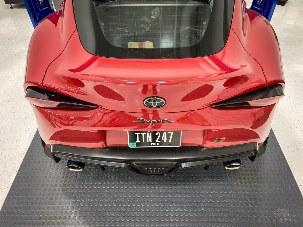 Dark Smoke Tail Light Overlays (Top) - 2020+ Supra StickerFab
