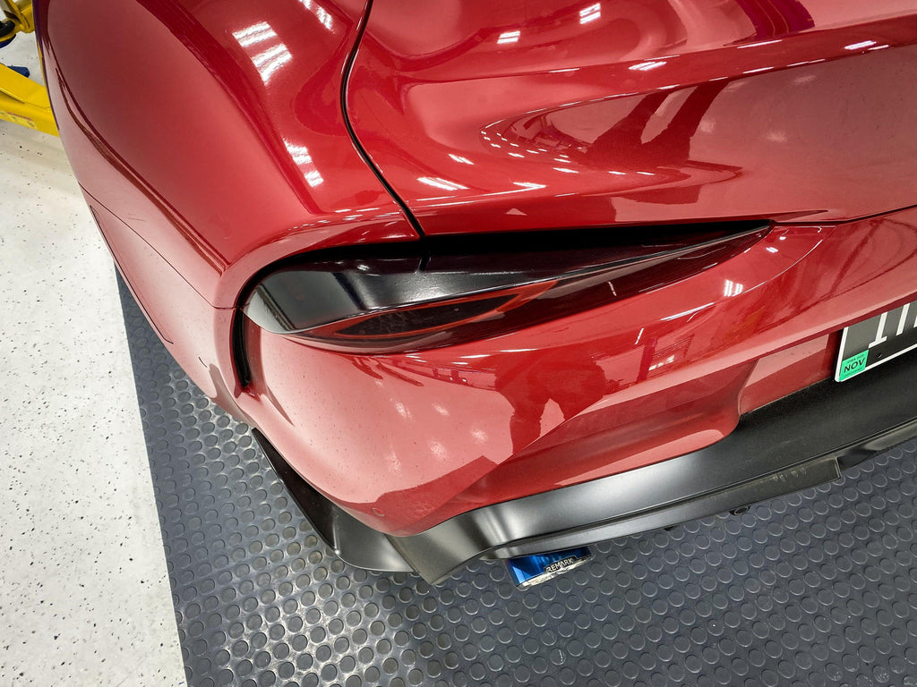 Dark Smoke Tail Light Overlays (Top) - 2020+ Supra StickerFab