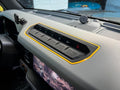Dashboard Switch Outline (Standard Series) - 2021+ Bronco StickerFab