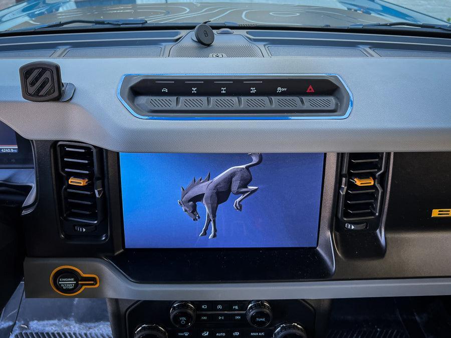 Dashboard Switch Outline (Standard Series) - 2021+ Bronco StickerFab