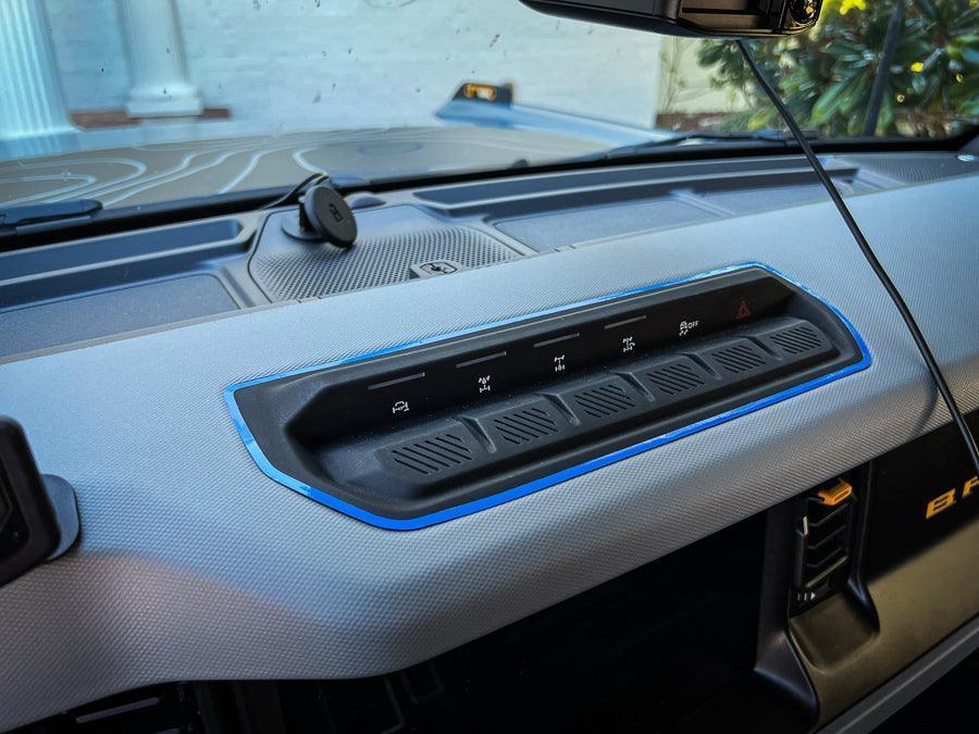 Dashboard Switch Outline (Standard Series) - 2021+ Bronco StickerFab