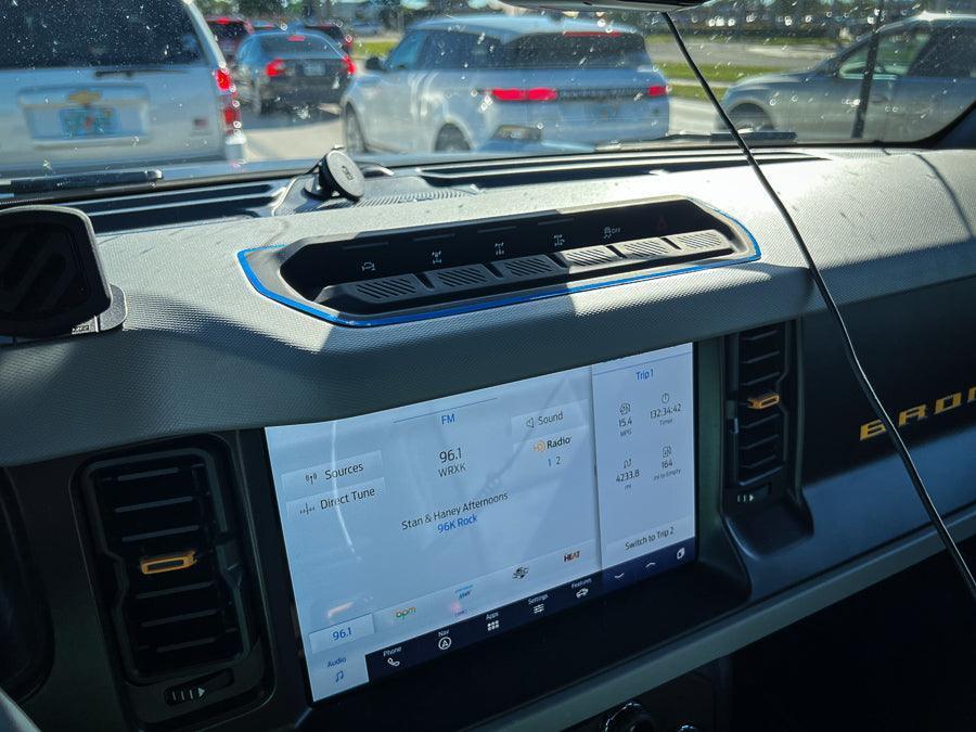 Dashboard Switch Outline (Standard Series) - 2021+ Bronco StickerFab