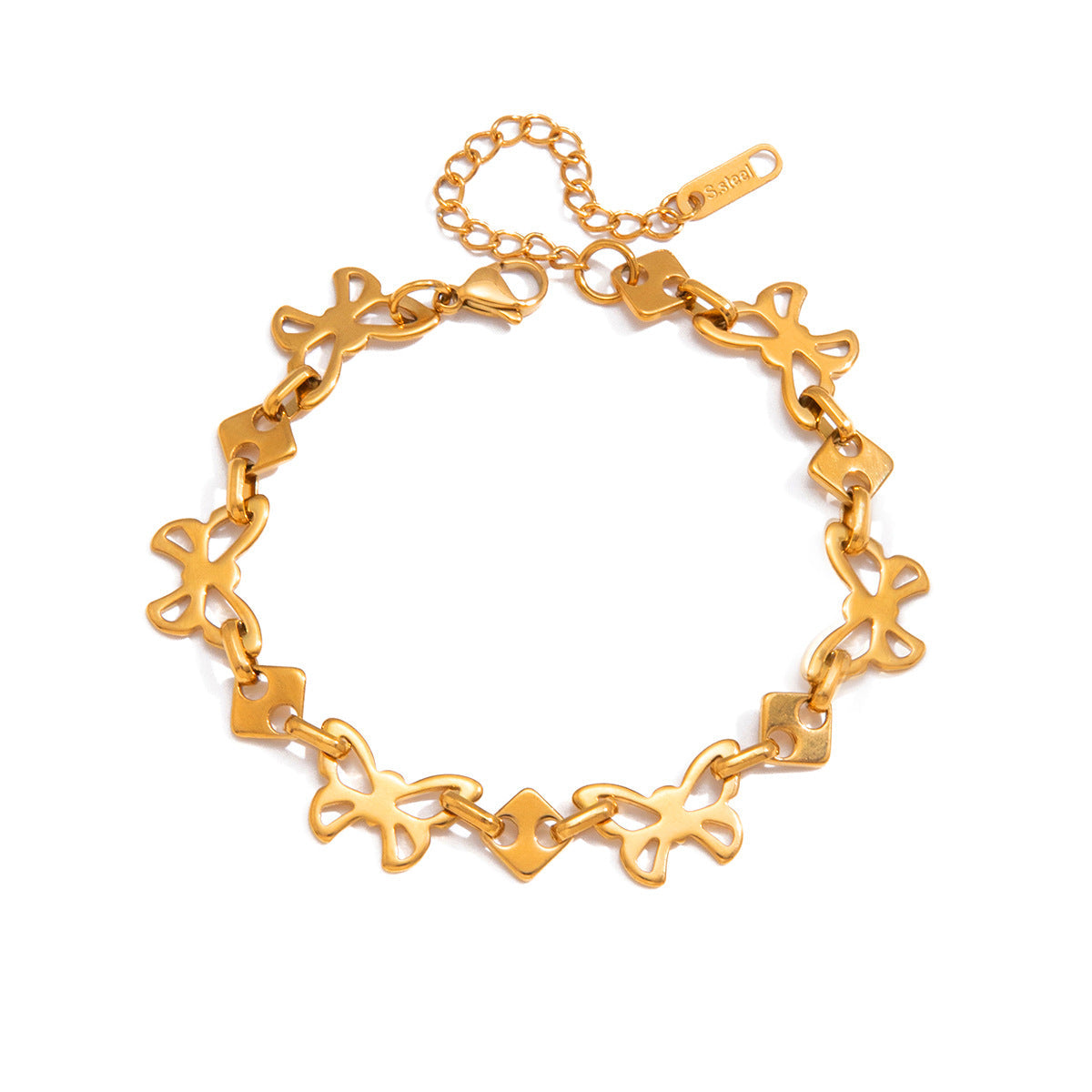 Stainless Steel Butterfly Bracelet Collection Vera Lux