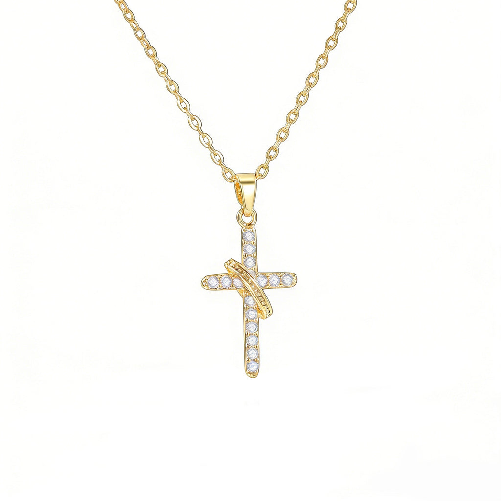 Simple Cross Pendant Necklace For Women Vera Lux