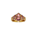Chinese-style Exquisite Enamel Ice-clear Ring Vera Lux