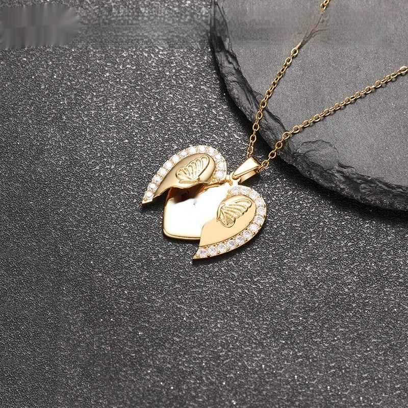 Floral Clavicle Chain Open-and-close Necklace Vera Lux