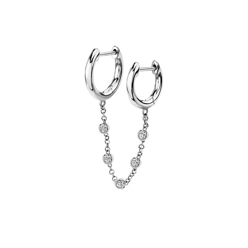 18K Gold Punk & Hip-Hop Style Light Luxury Earrings Vera Lux