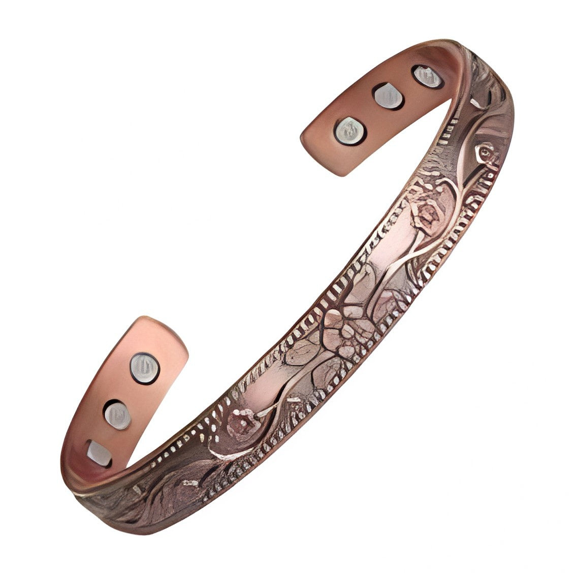 Adjustable Therapeutic Magnetic Pure Copper Bracelet Vera Lux