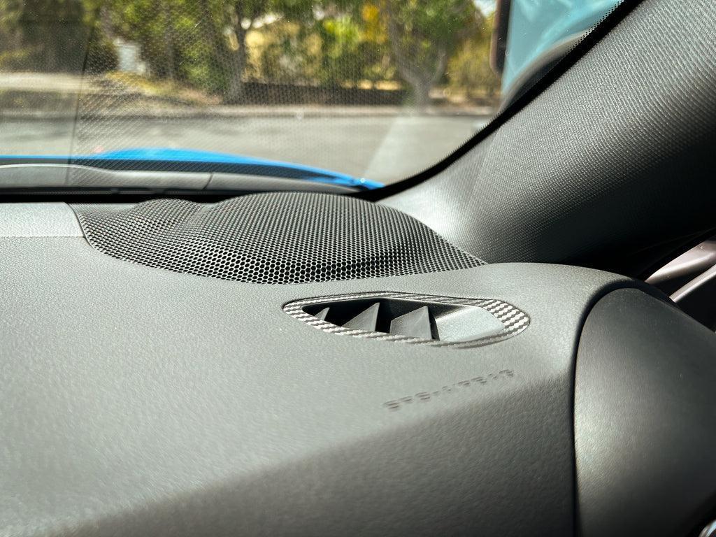 Defroster Vent 3D Carbon Overlays - 2022 BRZ / GR86 StickerFab
