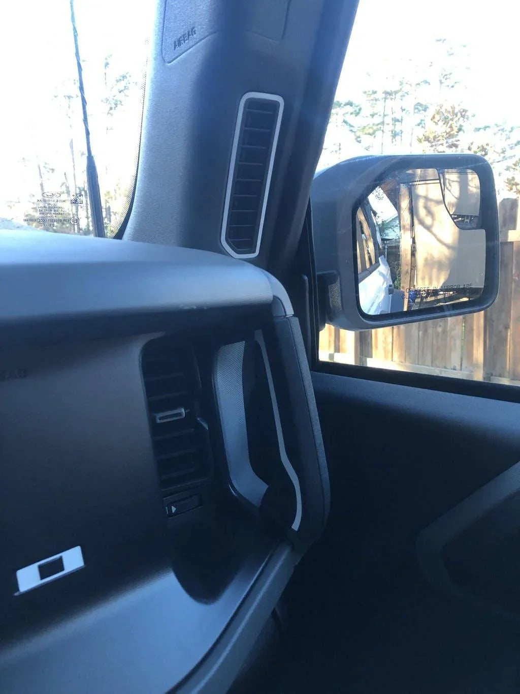 Defroster Vent Outline (Standard Series) - 2021+ Bronco StickerFab
