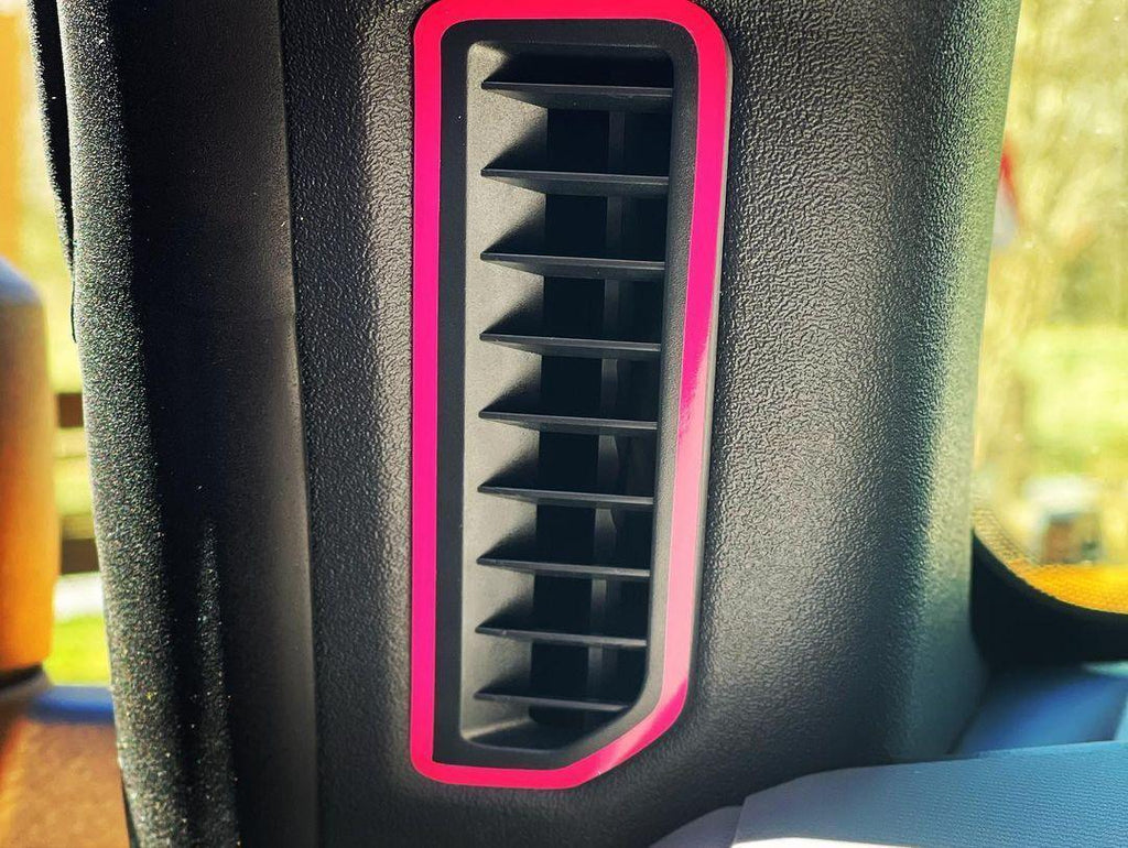 Defroster Vent Outline (Standard Series) - 2021+ Bronco StickerFab