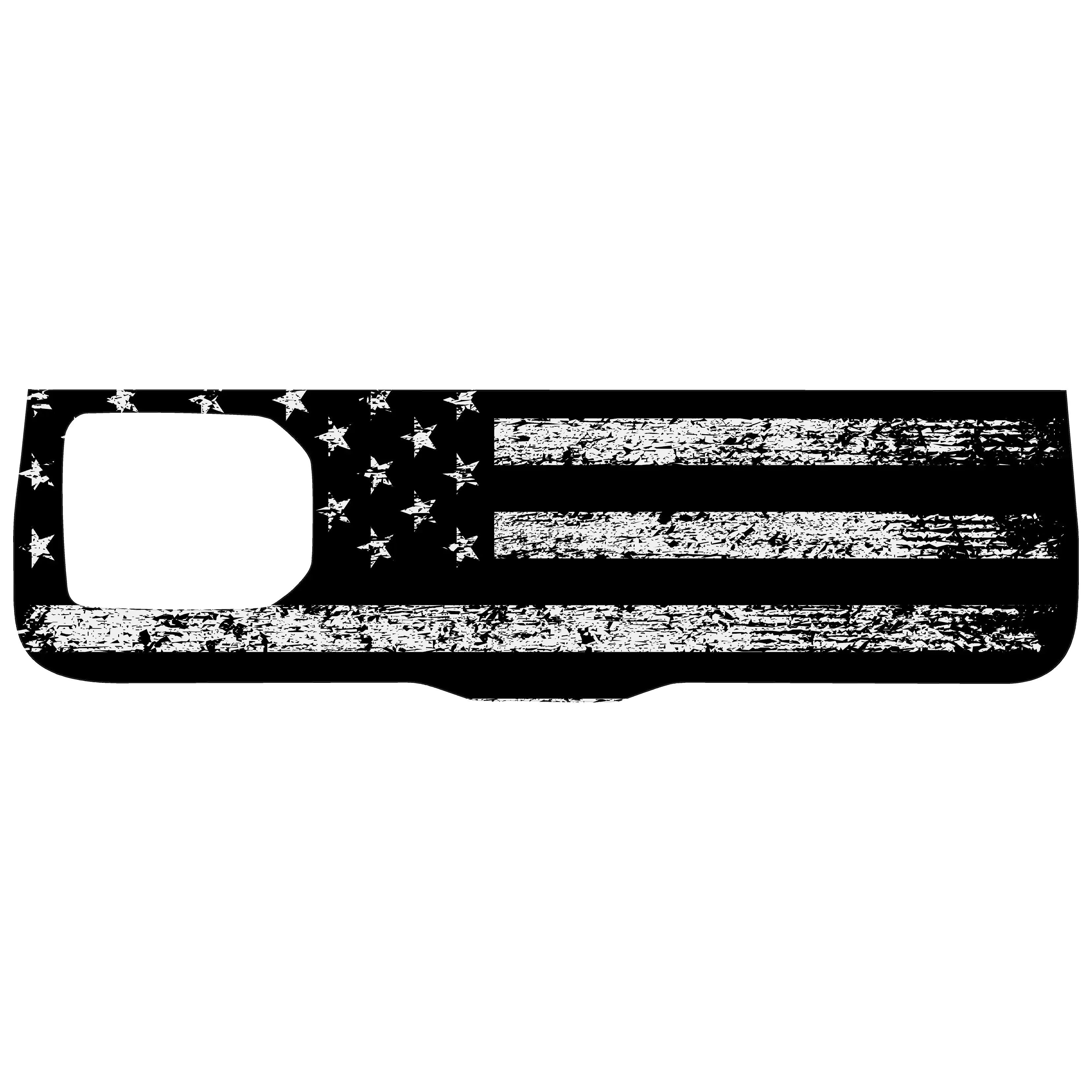 Rear Cargo Liftgate Panel Protection - 2024+ Land Cruiser / GX550 StickerFab