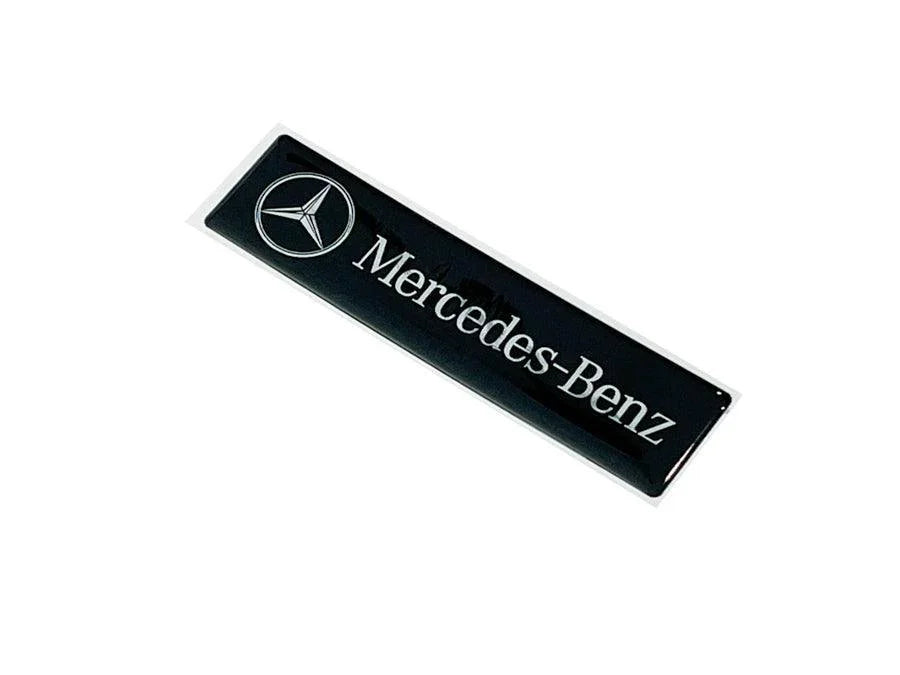 Domed V2 Inserts for Weathertech Floor Mats (Single) - Fits Mercedes Vehicles StickerFab