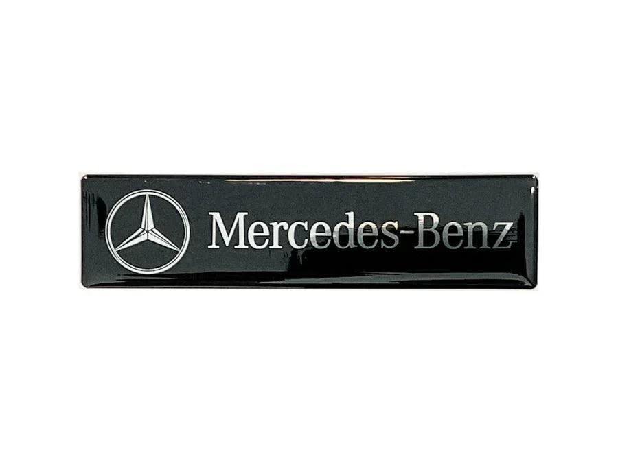 Domed V2 Inserts for Weathertech Floor Mats (Single) - Fits Mercedes Vehicles StickerFab