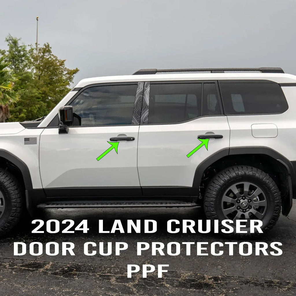 Door Cup Protectors - 2024+ Land Cruiser StickerFab