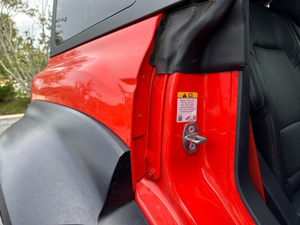 Door Jamb Sticker Cover Up Kit (Printed Series) - 2021-2023 Bronco StickerFab